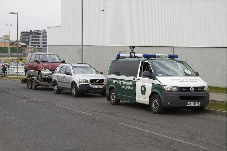 ITD chętnie poluje na kirowców ciągnących przyczepy