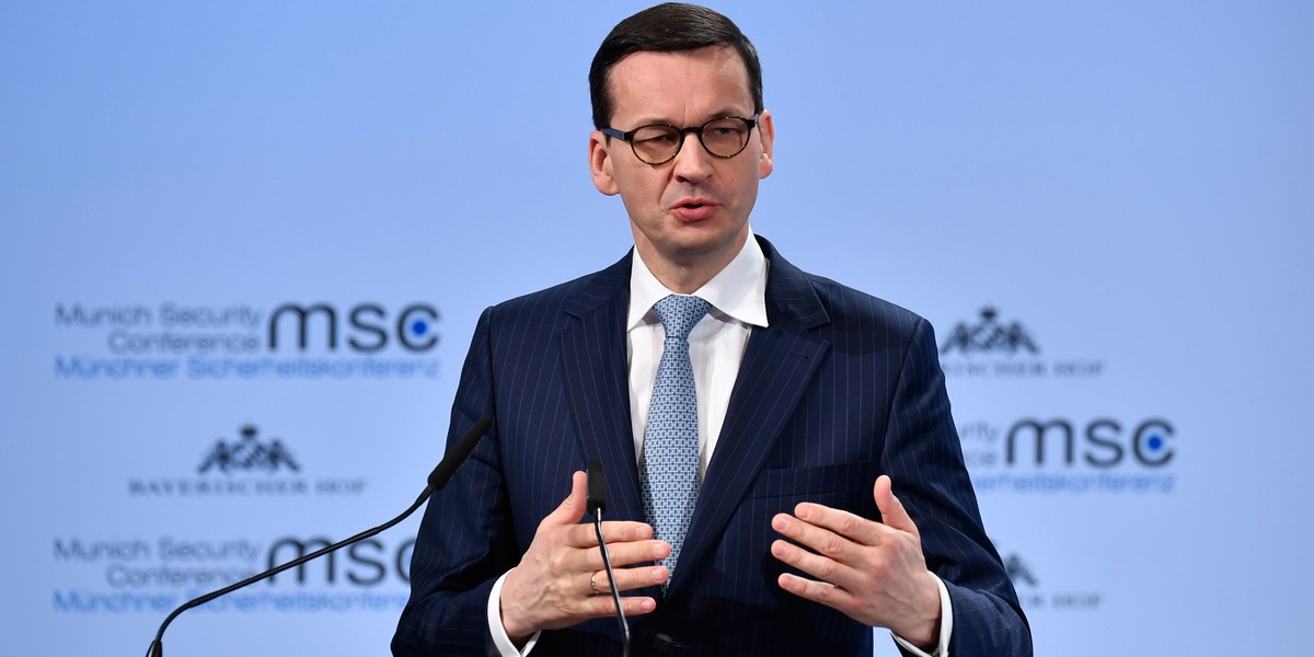  Mateusz Morawiecki powiedział, że polski rząd popiera elastyczne alokowanie części środków z budżetu UE