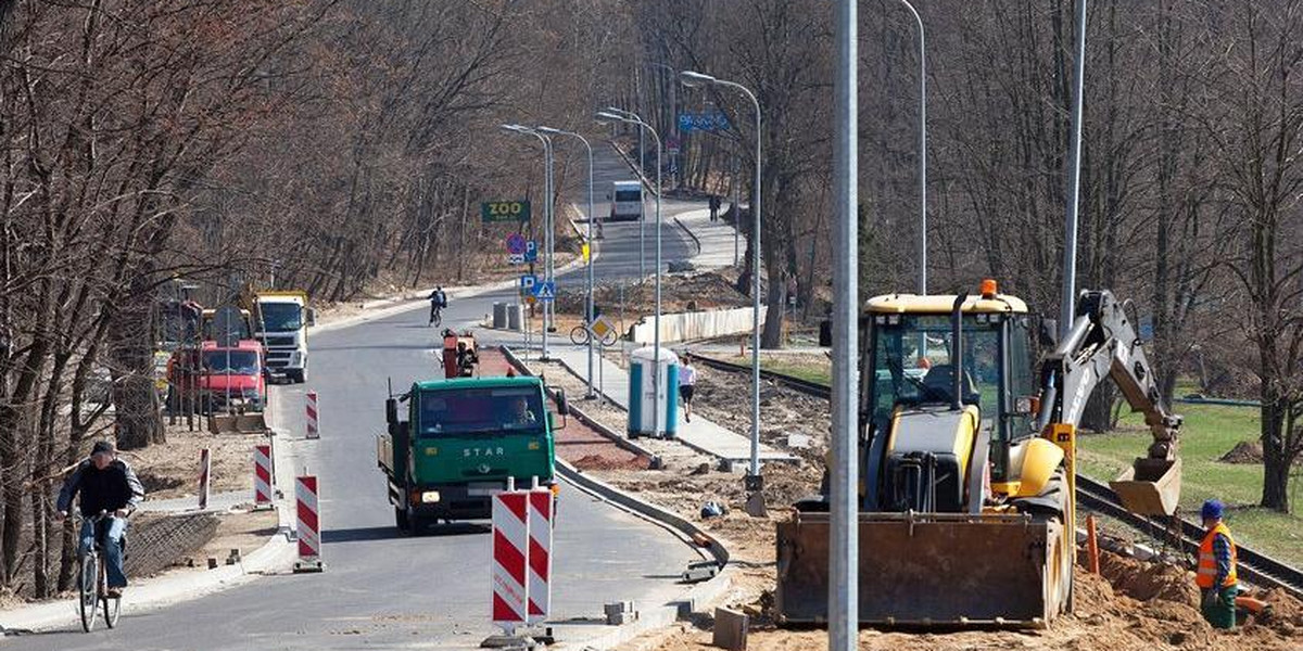 Budują drogę do Term