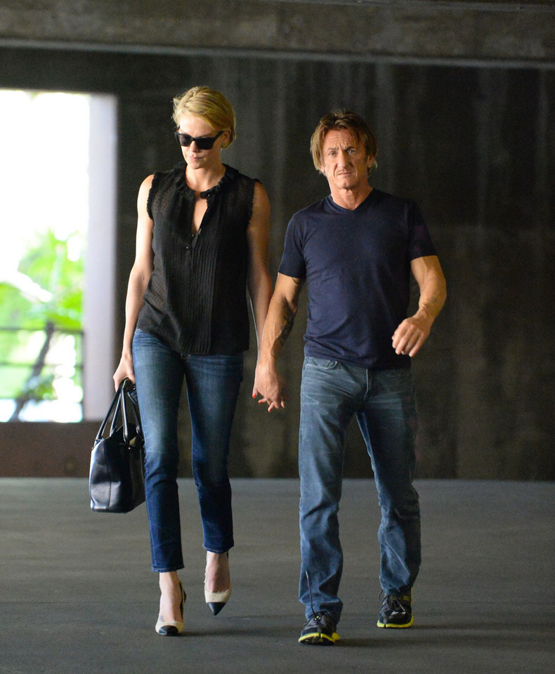 Charlize Theron i Sean Penn