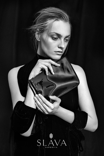 Anna Jagodzińska w kampanii Slava Varsovia