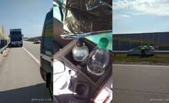 Siał postrach na trasie S8. 'Nie był w stanie wyjść o własnych siłach z kabiny'