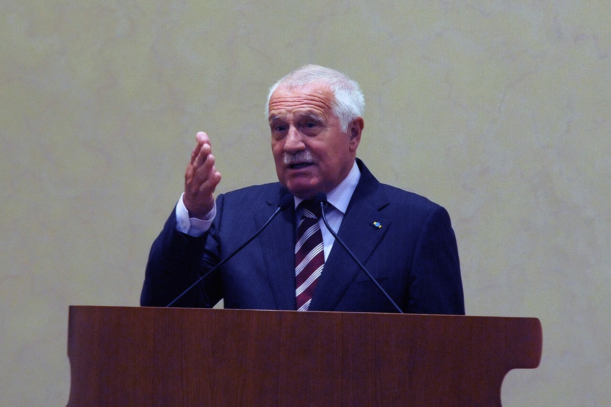 Były prezydent Czech Vaclav Klaus
