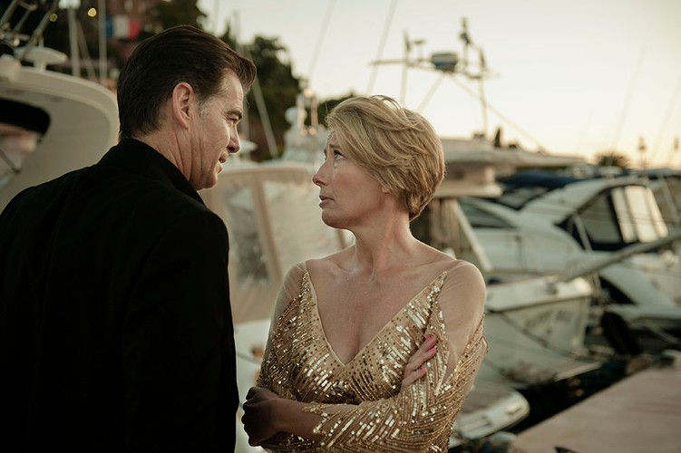 Pierce Brosnan i Emma Thompson w filmie 'Riwiera dla dwojga'
