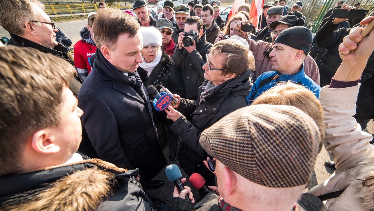 W służbie zdrowia są możliwe pozytywne zmiany i jest wola takich zmian w środowisku medycznym - przekonywał w Świeciu kandydat na prezydenta Andrzej Duda.