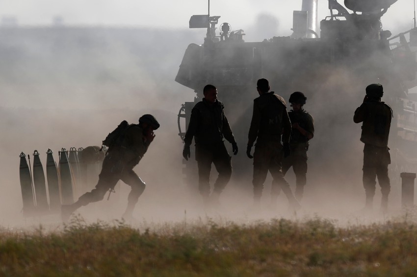 Izraelska vojska na granici s Gazom