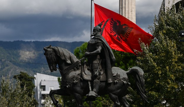 Tirana, Trg Skenderbeg, Albanija