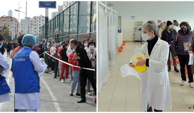 Testiranje u Ćingdau u Kini i Padovi, Italija