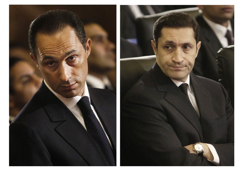 Gamal Mubarak i Alaa Mubarak izašli su jutros iz zatvora