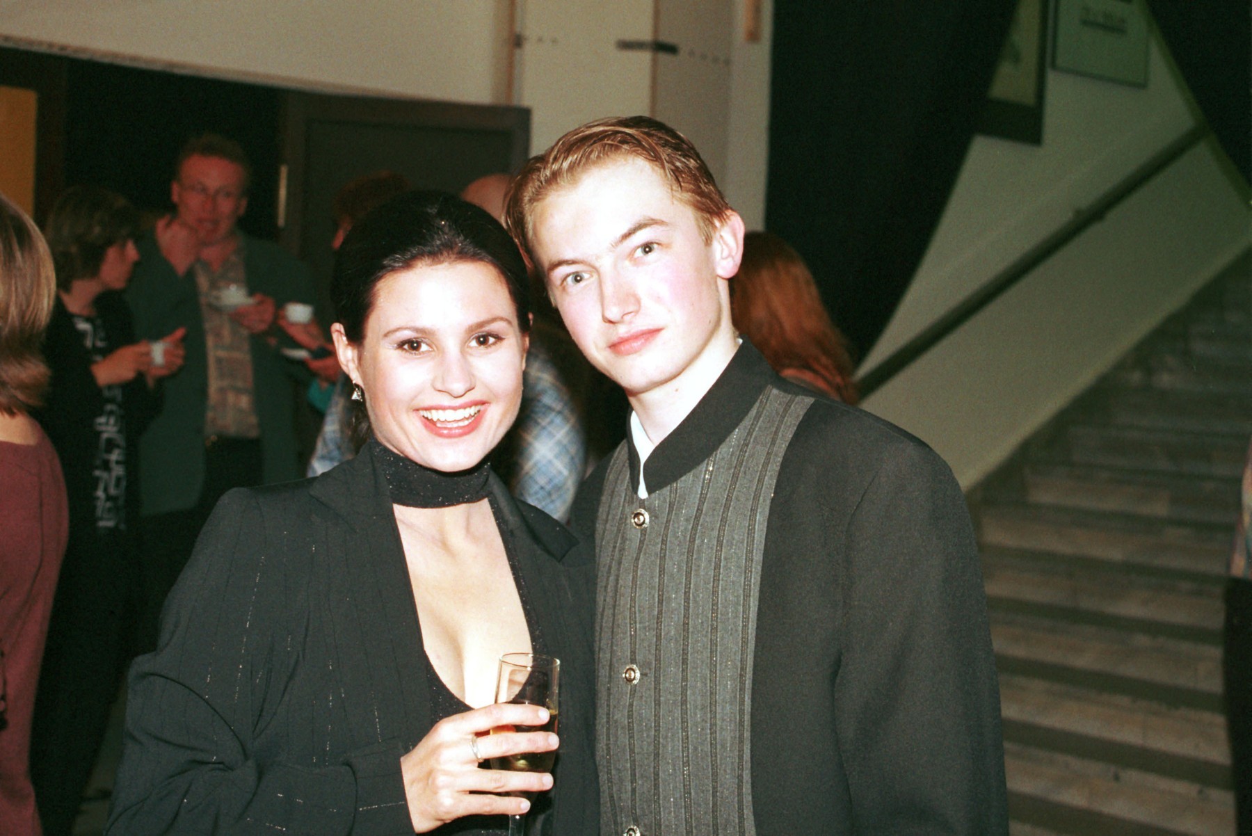 Jolana Smyčková a český spevák a muzikálový herec Patrik Stoklasa. 