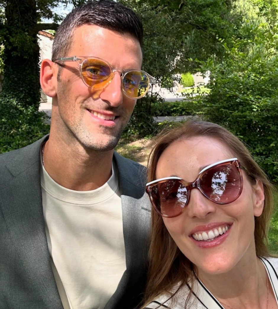 Novak i Jelena Đoković