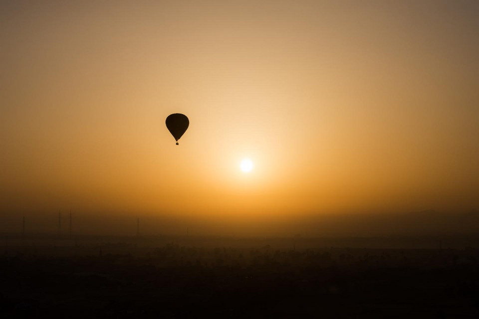 Balon nad Luksorem