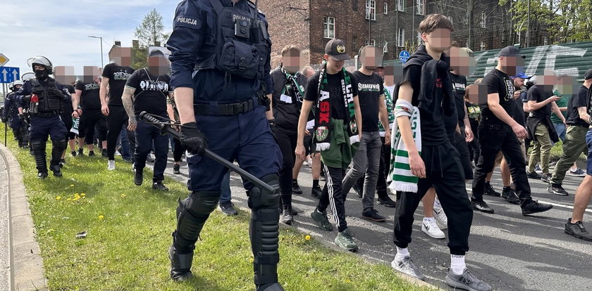 Chaos na stadionie. Policja musiała interweniować