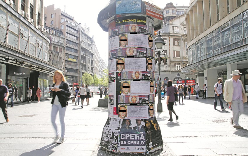 Poternice za dilerom u beogradskoj Knez Mihajlovoj ulici