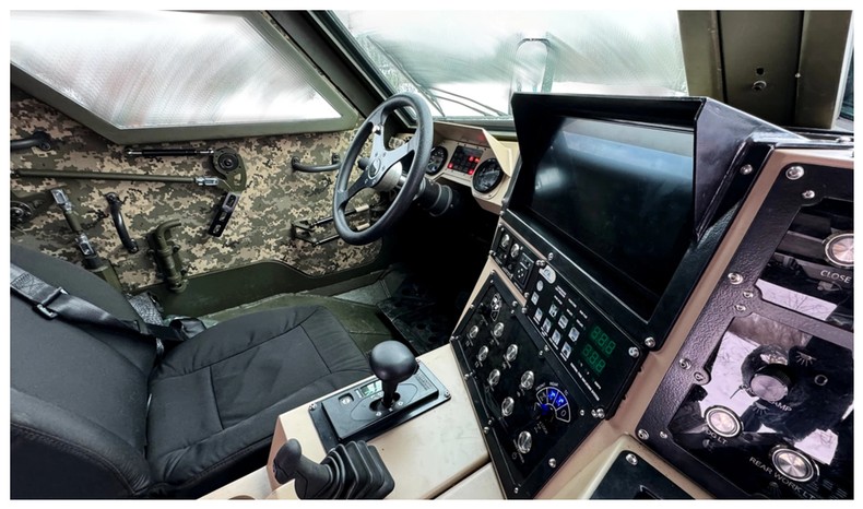 The company introduced the OWL vehicle, adapted for Ukraine with enhanced protection features to address modern combat challenges.