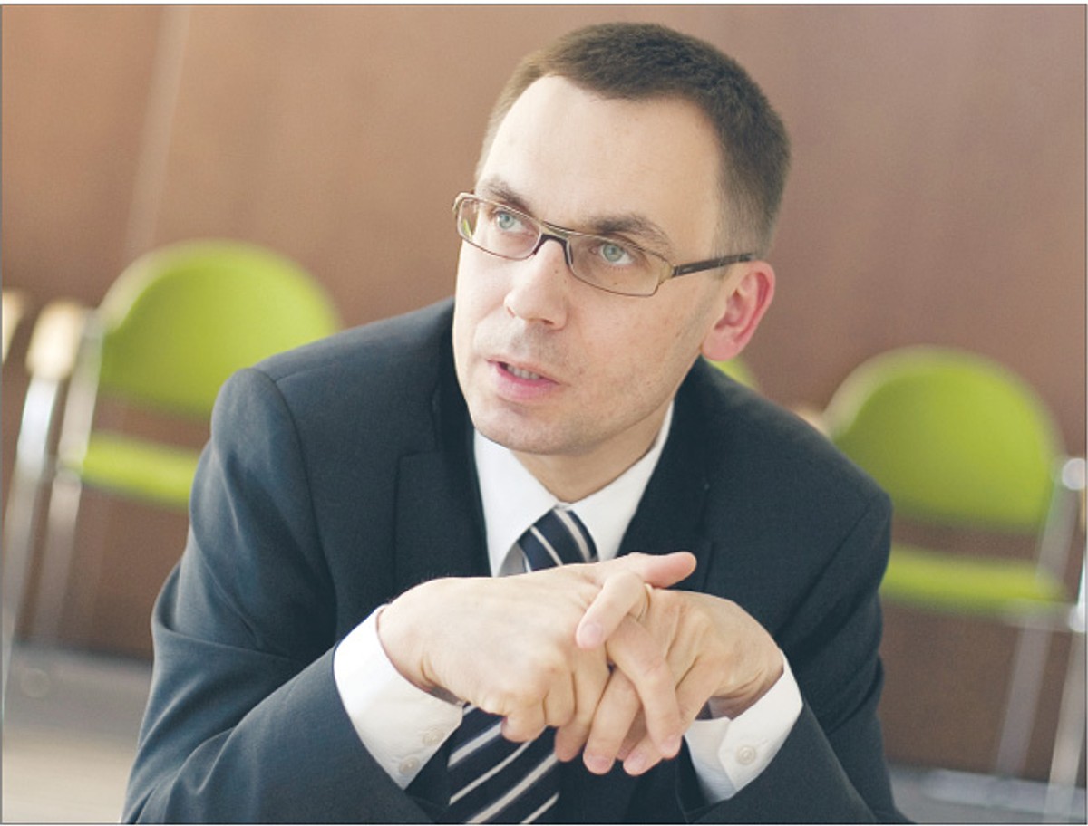 Wojciech Kuśpik, prezes Polskiego Towarzystwa Wspierania Przedsiębiorczości, organizatora Europejskiego Kongresu Gospodarczego Fot. Marek Matusiak