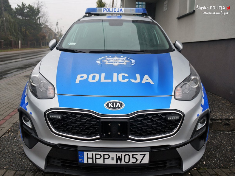 Radiowozy śląska policja