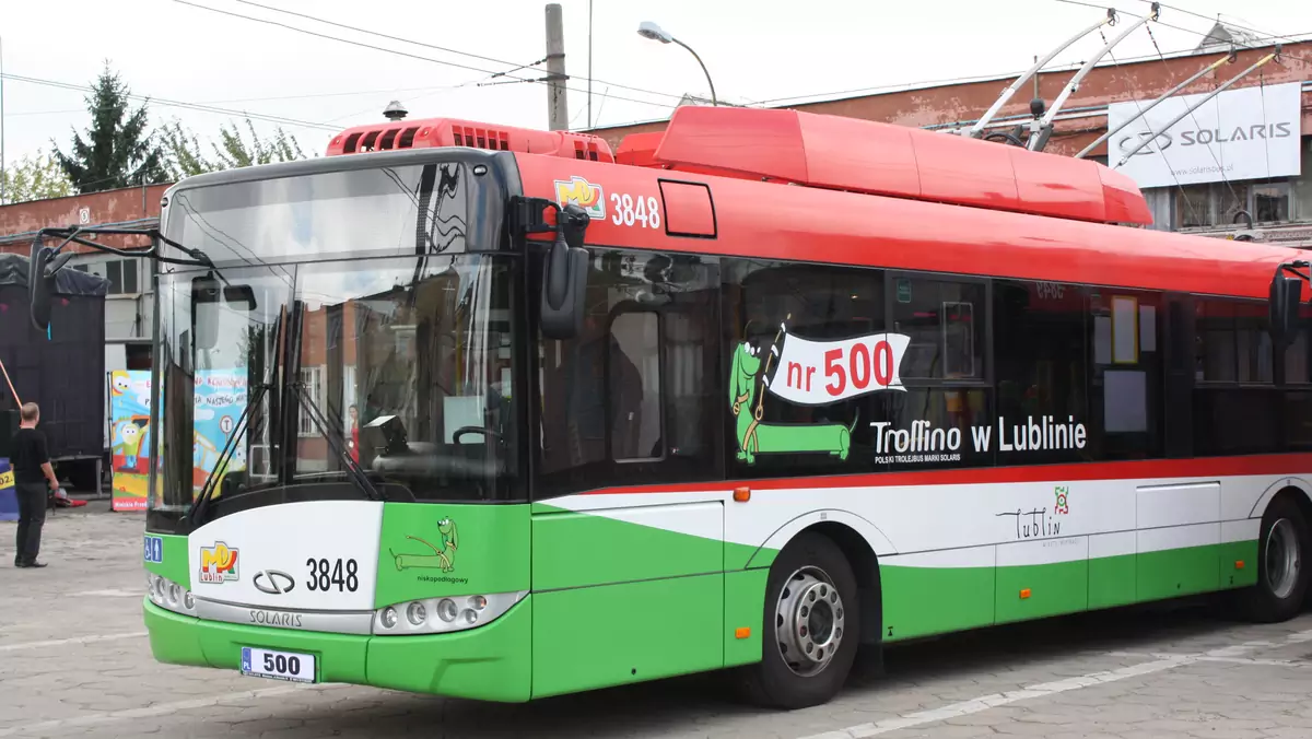 Solaris Trollino 2 - trolejbus dla komunikacji miejskiej w Lublinie
