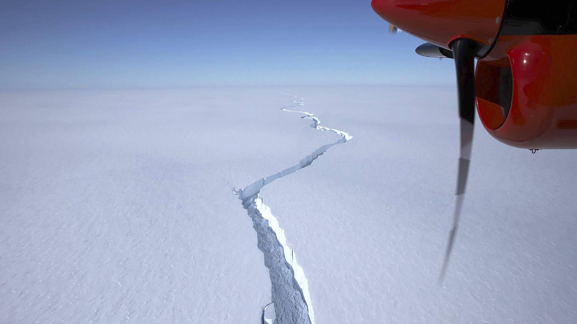 Leszakadt egy London méretű darab az Antarktiszról