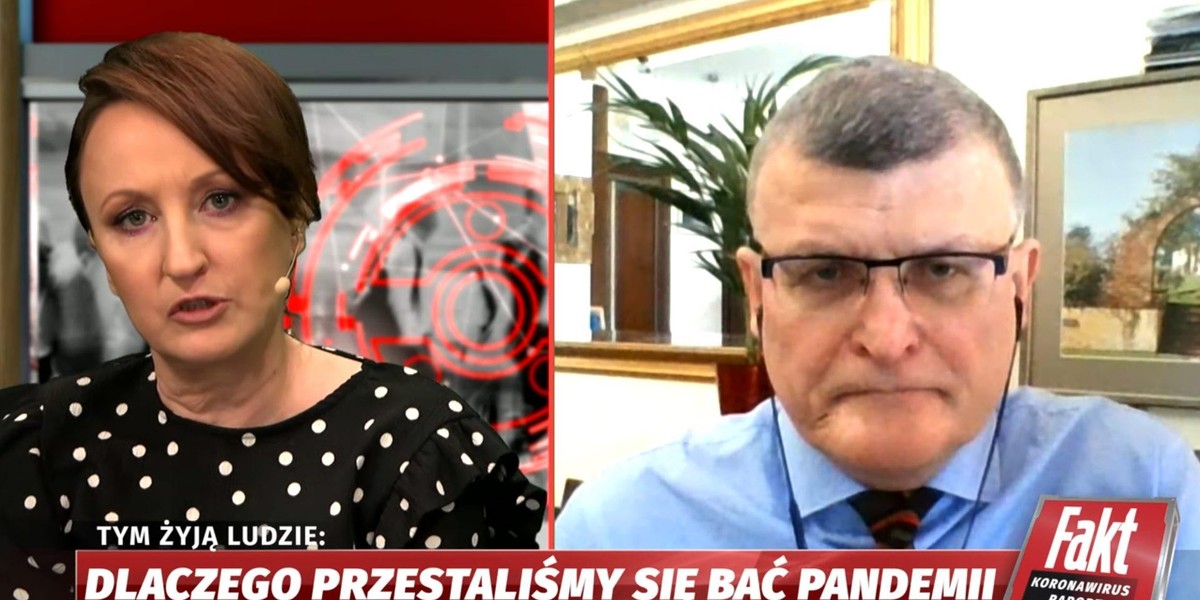 Koronawirus. Raport Faktu. Agnieszka Burzyńska rozmawiała z dr Pawłem Grzesiowskim 