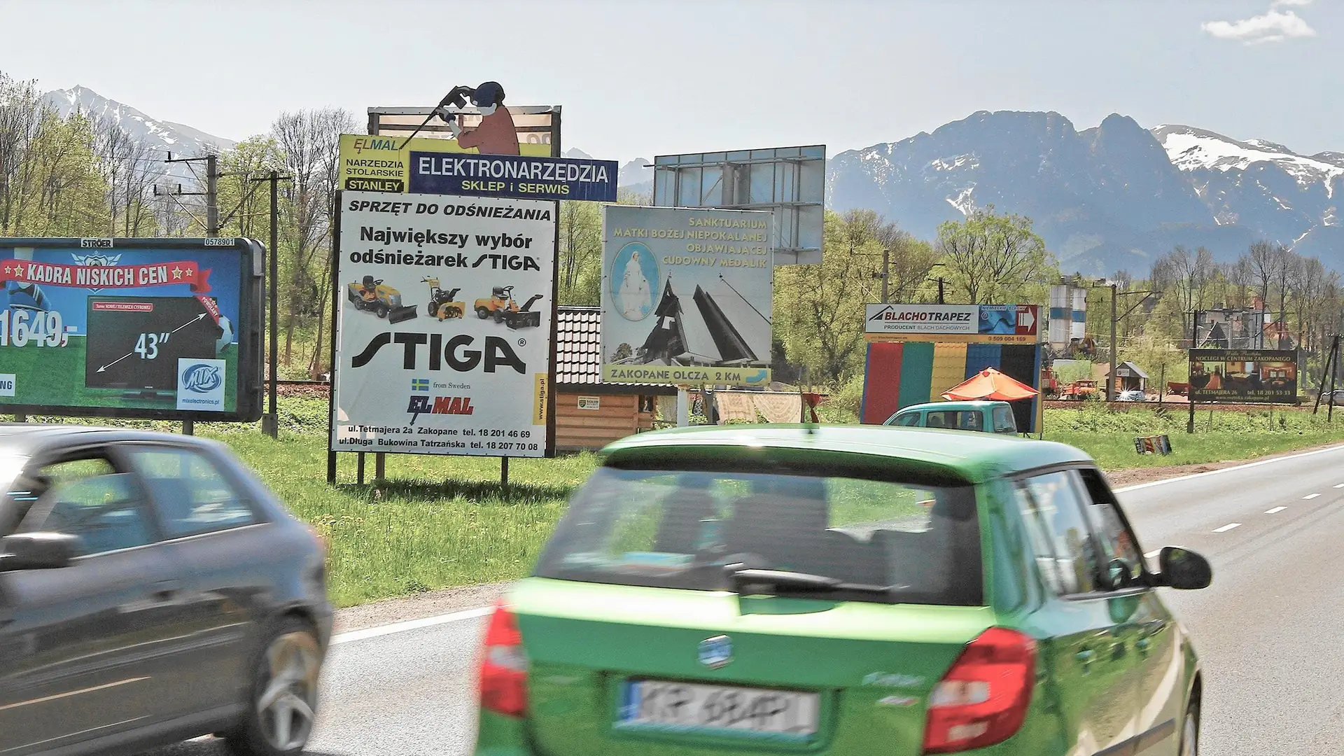 Zakopane bez szpecących reklam? Uchwała krajobrazowa ma zlikwidować reklamozę