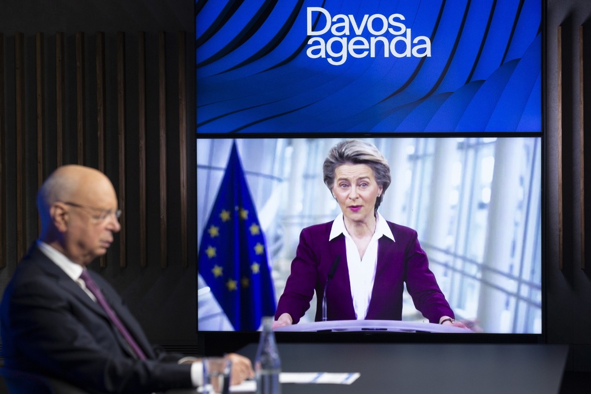 Ursula von der Leyen na szczycie w Davos