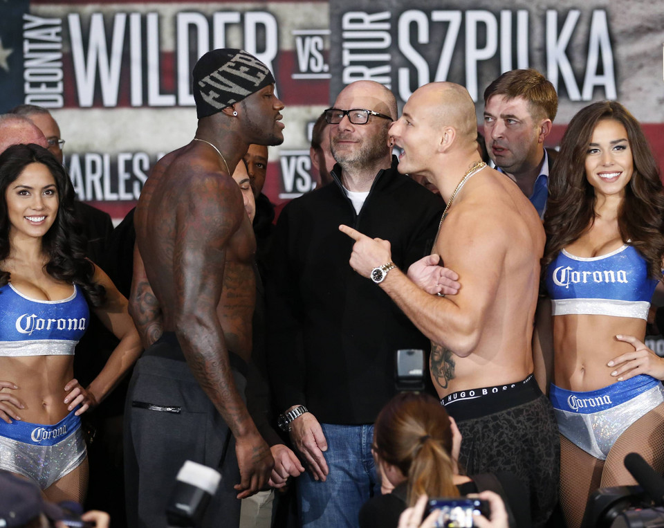 Deontay Wilder - Artur Szpilka: ceremonia ważenia