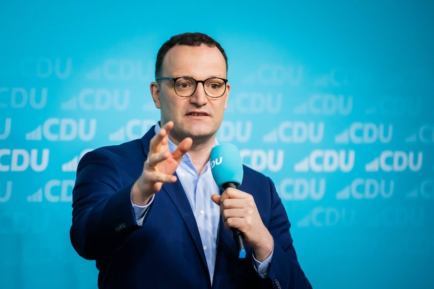 Jens Spahn, wiceprzewodniczący frakcji chadeków w Bundestagu