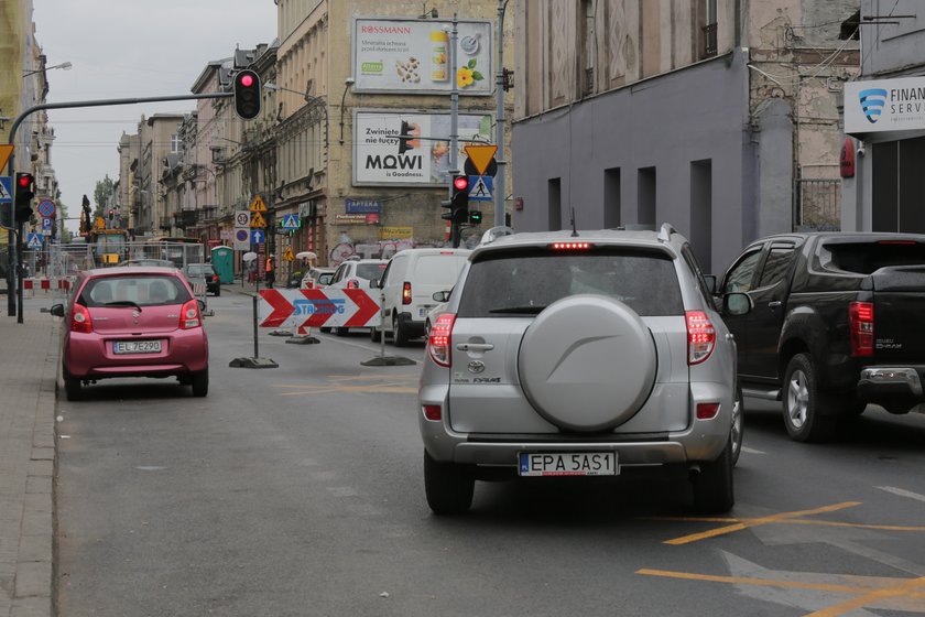 Próchnika i Rewolucji w remoncie. Korki