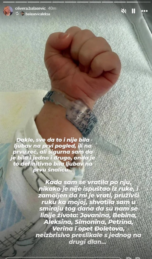 Olivera Balašević (Foto: Instagram/olivera.balasevic)