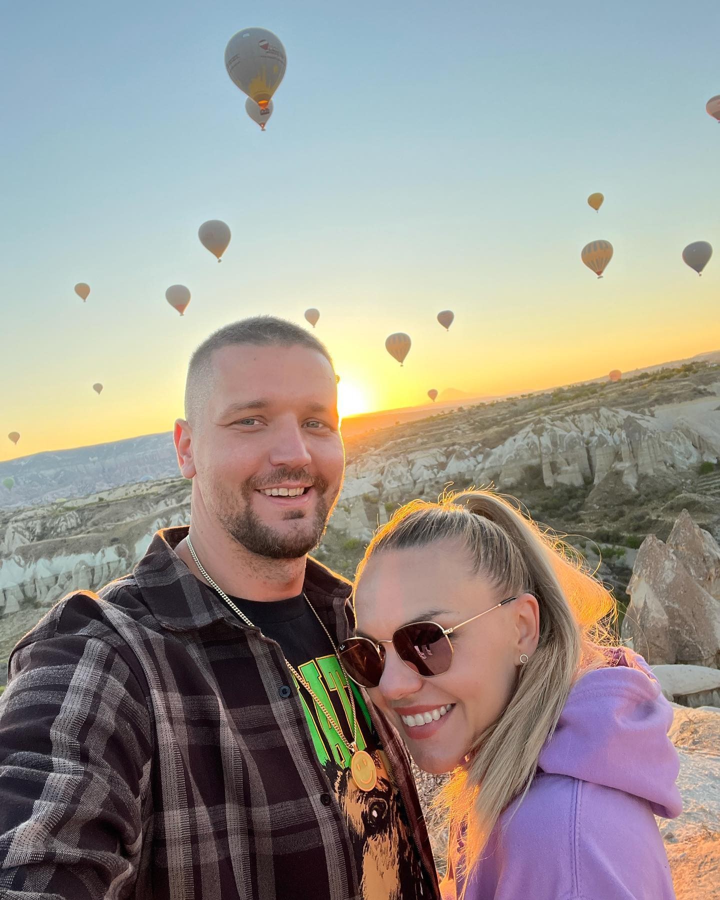 Marcel Osťo Osztas a jeho partnerka Ľubica. 