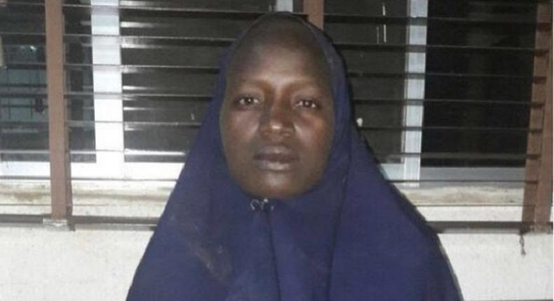 Second rescued chibok girl, Serah Luka.