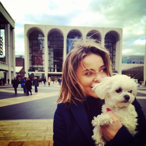 Edyta Herbuś w Nowym Jorku