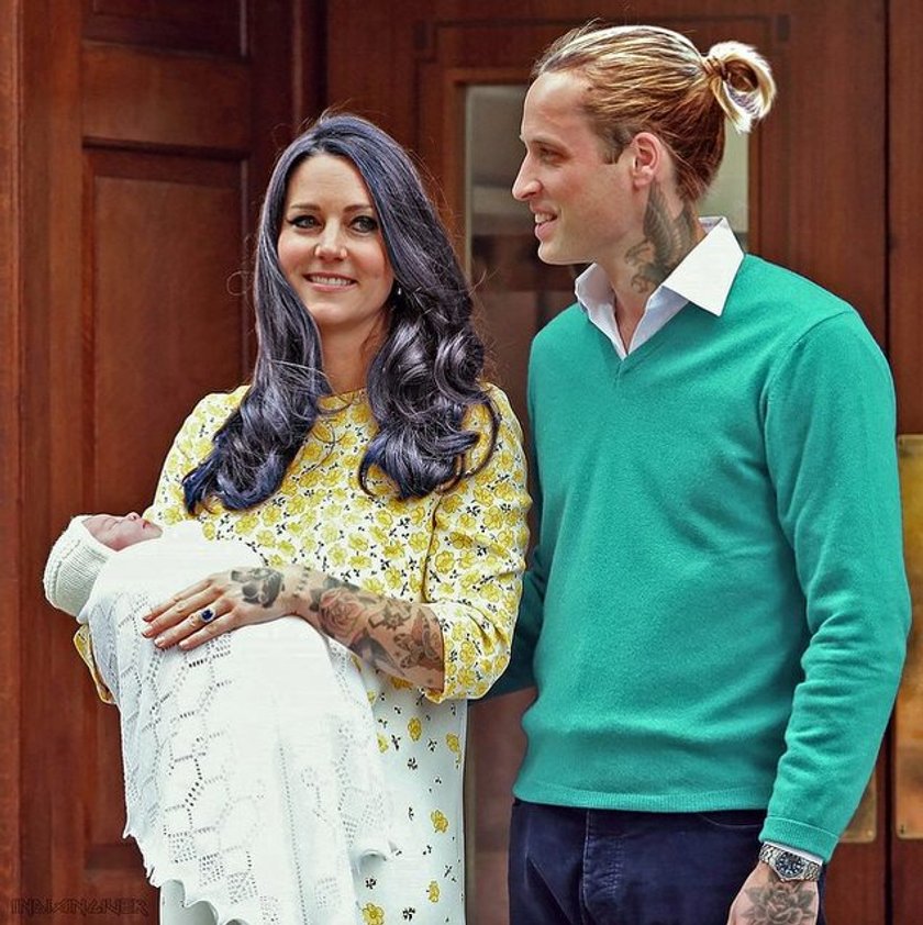 William i Kate w hipsterskiej wersji