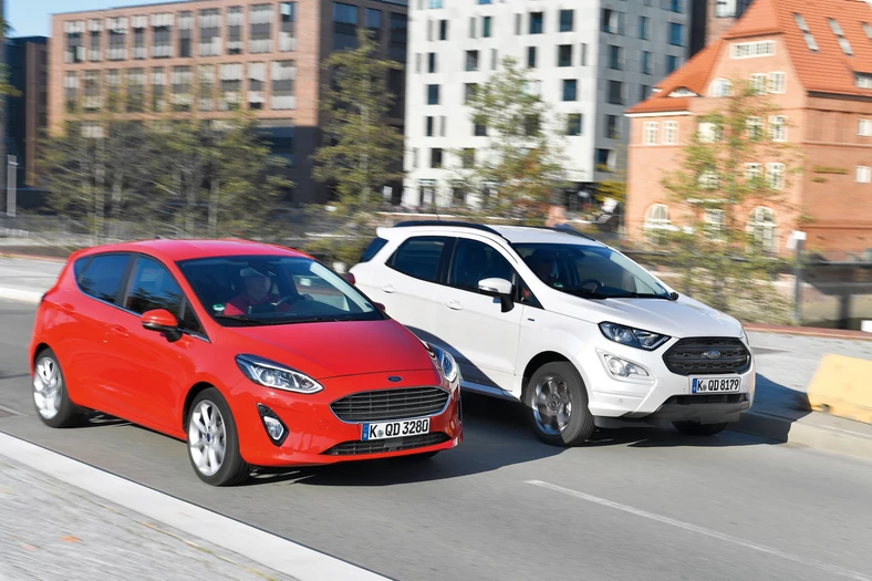 Ford Fiesta kontra Ford EcoSport