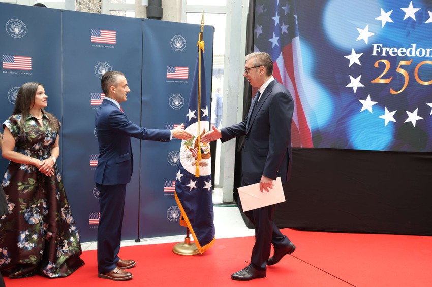 Ambasada SAD u priredila prijem povodom 250 god. nezavisnosti