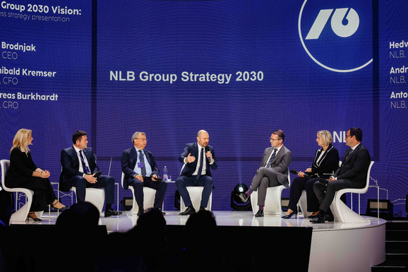 Nova poslovna strategija NLB Grupe predstavljena na Danu investitora u Ljubljani: Više od tri miliona klijenata i milijardu evra profita do 2030. godine