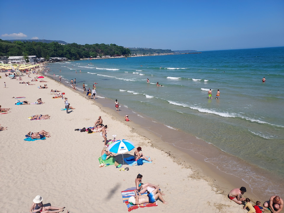 Plaża miejska w Warnie