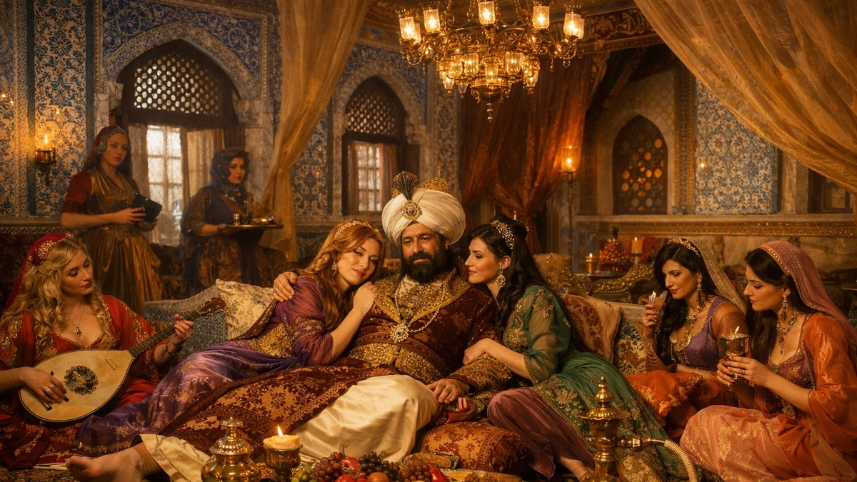 Sudbina sultanovih miljenica u haremu koje su rađale devojčice bila je pravi pakao / ILUSTRACIJA