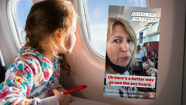 Kiedy wejść z dzieckiem do samolotu? "Rada zmienia życie rodziny"