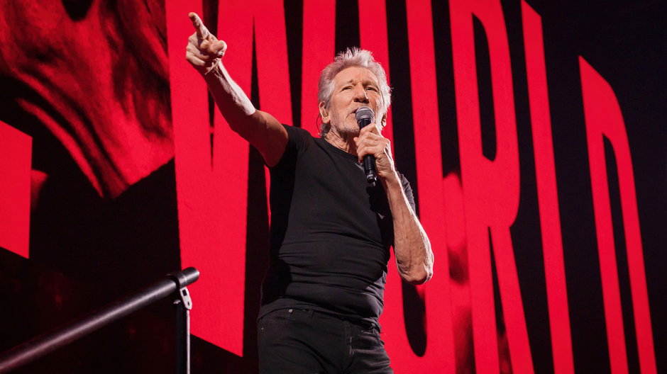 Roger Waters podczas koncertu w Berlinie, 17 maja 2023 r.