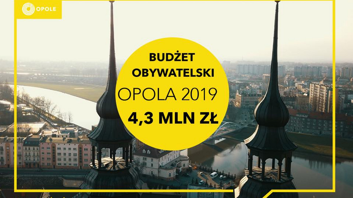 Pula środków w nowej edycji opolskiego budżetu obywatelskiego wzrośnie z 2,5 do 4,3 mln zł. 1,1 mln zł pójdzie na projekty ogólnomiejskie, reszta, czyli 3,2 mln zł zostanie przeznaczona na inwestycję w poszczególnych dzielnicach. Nabór wniosków rozpocznie się latem.