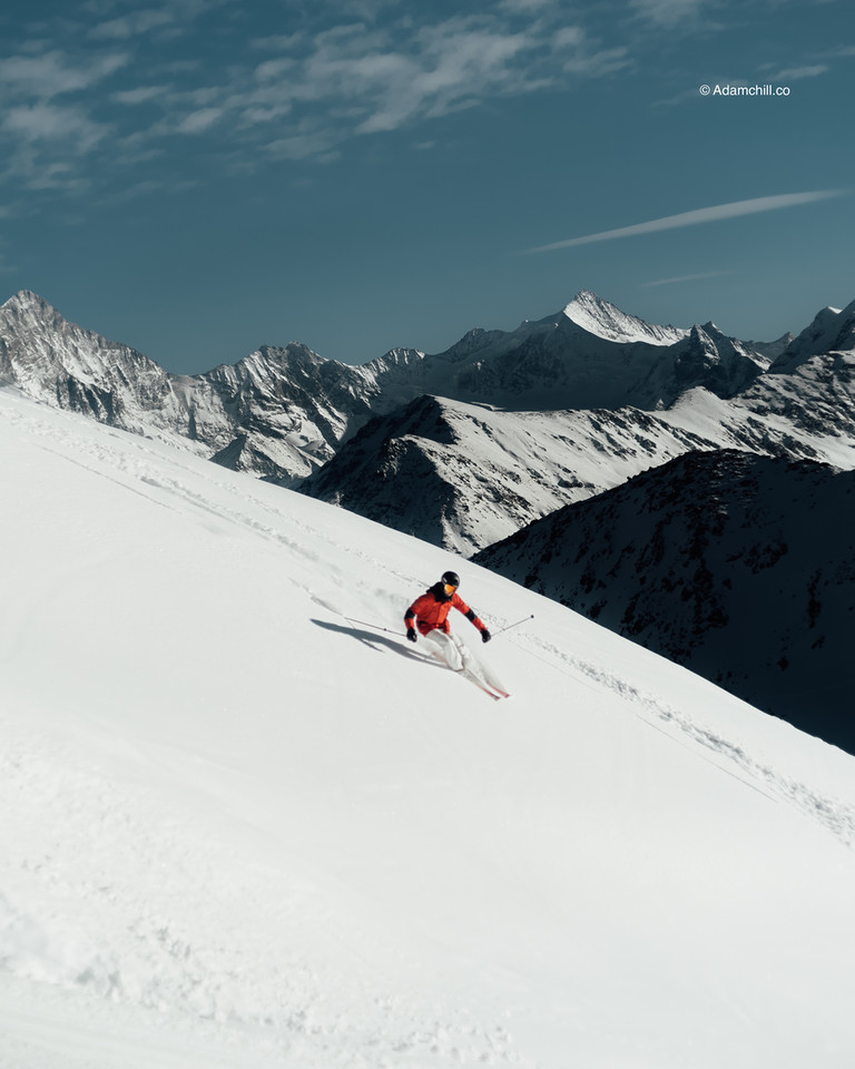 Zima w Zinal - Grimentz