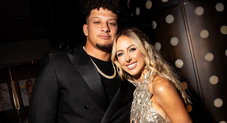 Patrick and Brittany Mahomes have been together since 2012 and were married in 2022.Lexie Moreland/Contributor/WWD via Getty Images