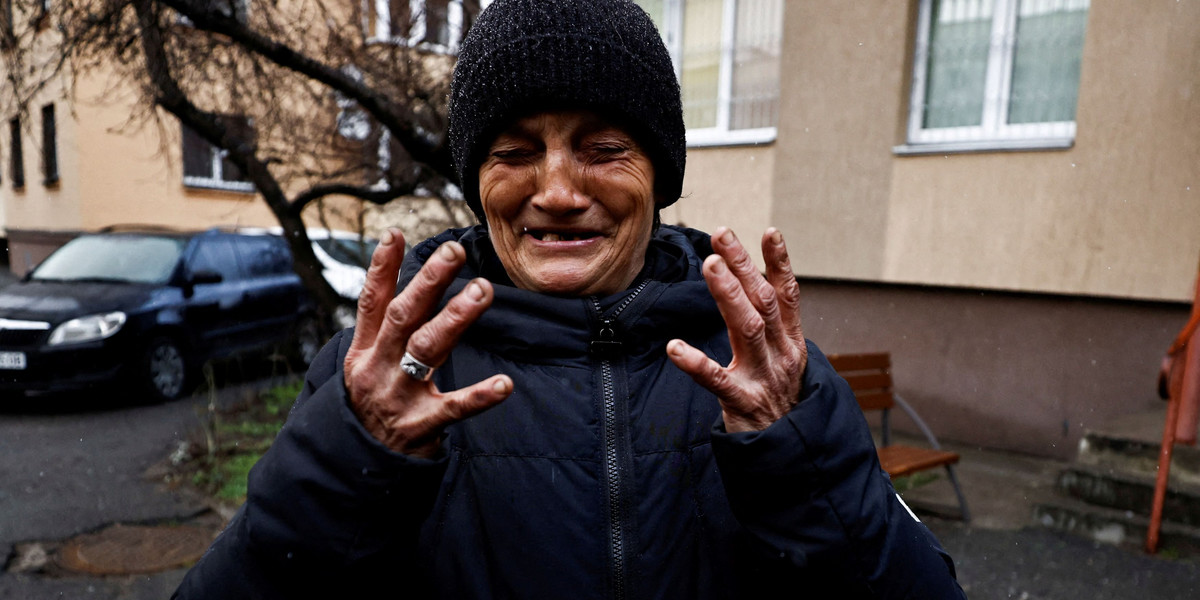 Wojna w Ukrainie. Wstrząsająca relacja mieszkanki Buczy.