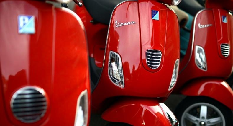 US President Donald Trump is seeing red about what he calls the 'trade cheats' responsible for the US trade deficit and Italy is concerned that its iconic Vespa scooters could be on a list of European products facing massive duties