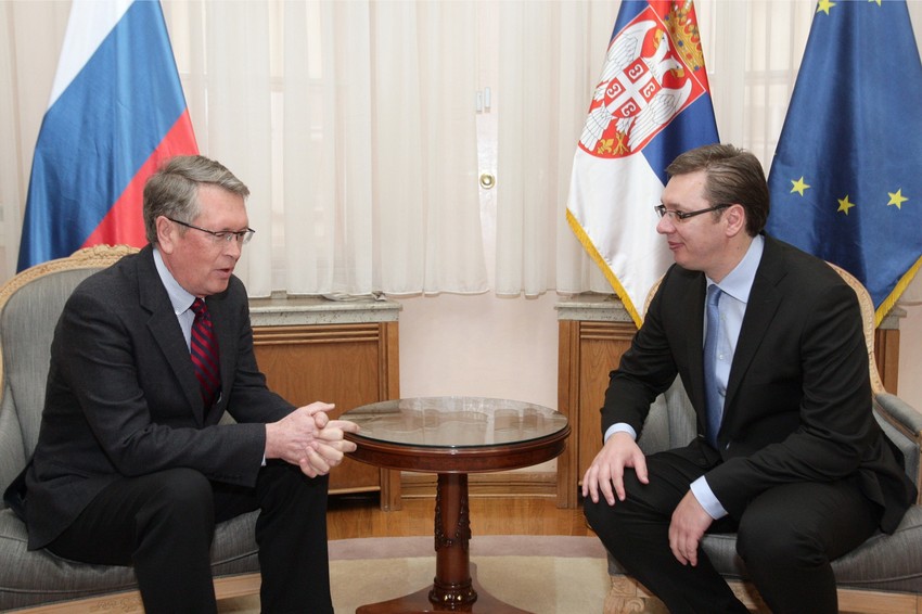 Aleksandar Čepurin i Aleksandar Vučić