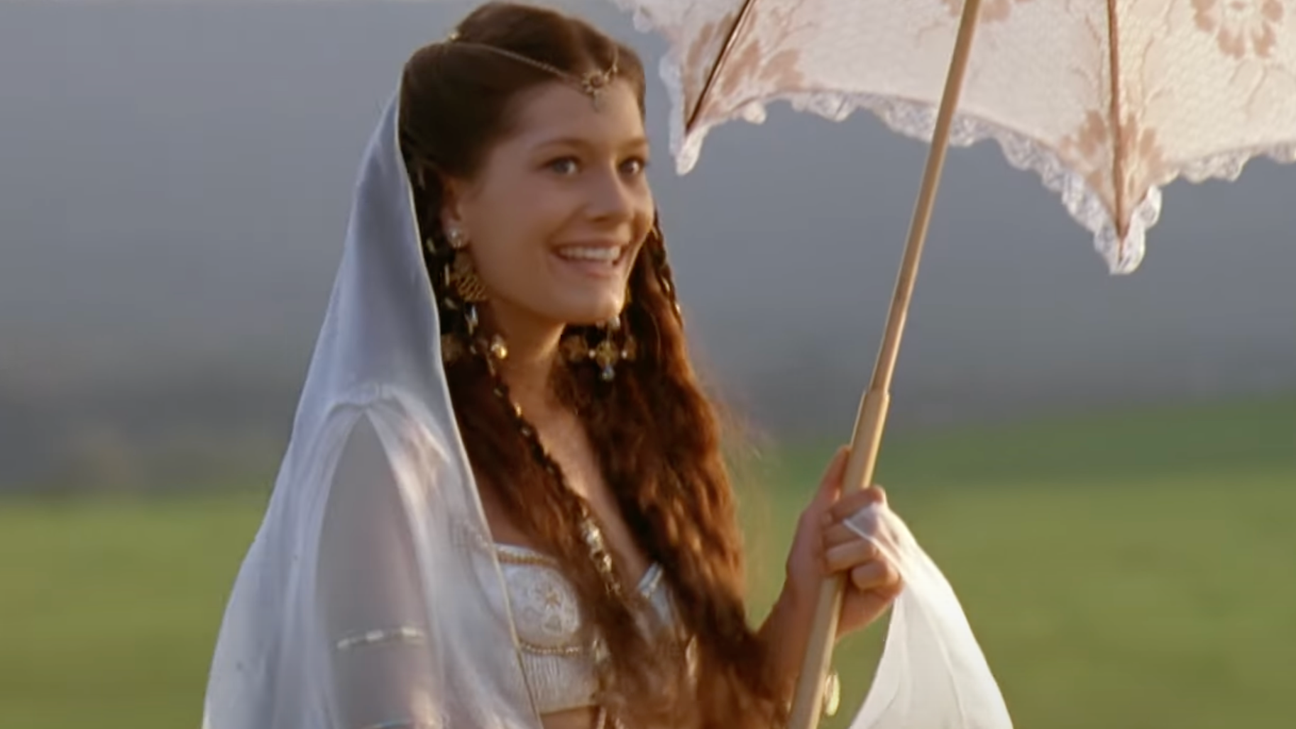 Česká herečka Barbora Seidlová v rozprávke Lotrando a Zubejda. 