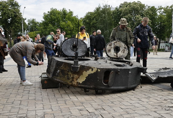 Wystawa rosyjskich sprzętów w Kijowie