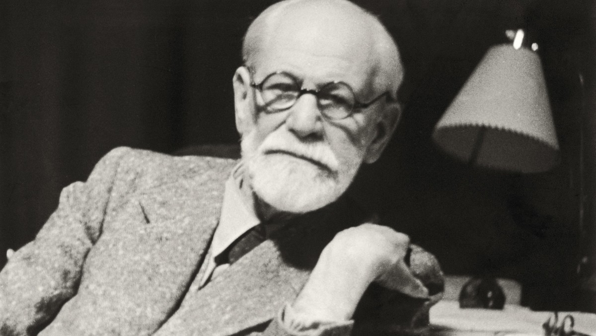 Sigmund Freud im Arbeitszimmer